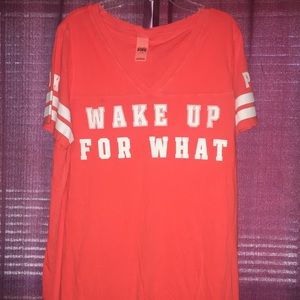 Gently used “Pink” Pajama Shirt